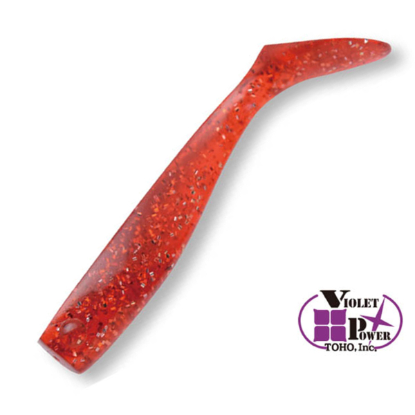 ドリームシャッド 3.5インチ(#06 ヒラメレッド)